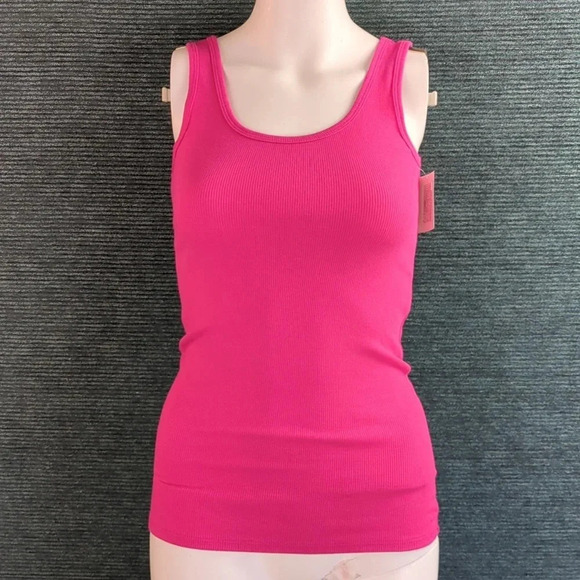 Barbie Pink Ribbed Tank Top - Picture 10 of 11